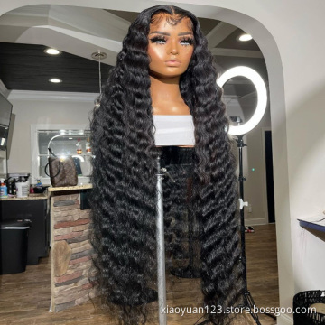 Brazilian Kinky Curly Raw Virgin Cuticle Aligned Hair 3Bundles With Swill Lace Closure 40inch Weave Extensions Virgin Human Hair